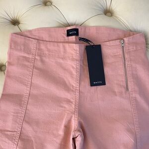 Whiite Blush Pink Trousers, European, Women’s Size 42/10 NWT